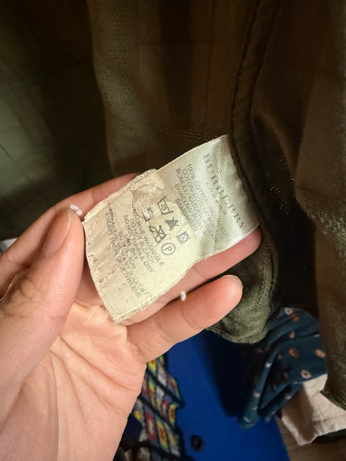 버버리 체크 반팔셔츠 상품이미지3