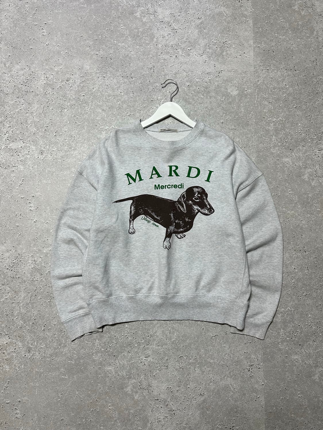 마르디 메크르디 딴지 백메란지 맨투맨 상품이미지2