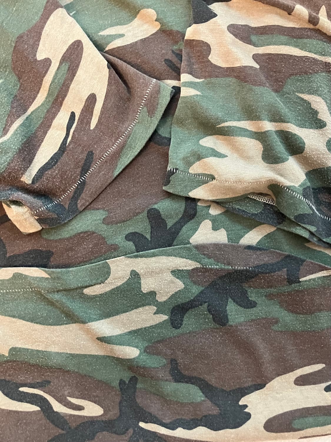 80s woodland camo pocket tee  (USA) 상품이미지8