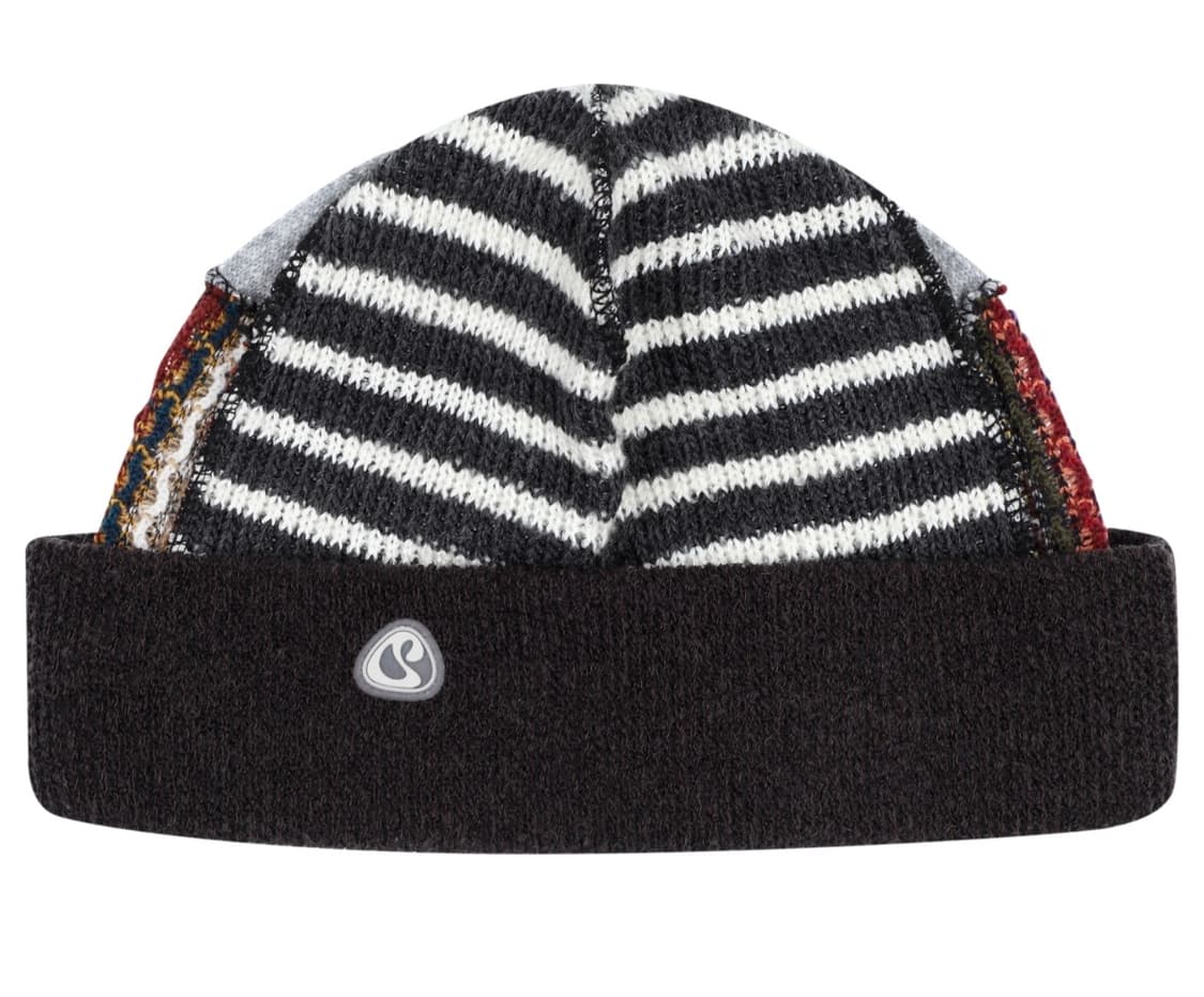 코이세이오 패치워크 비니 브라운 상품이미지1