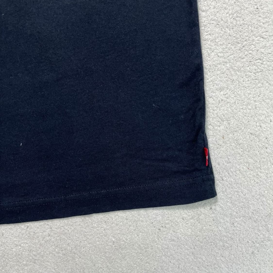  LEVI'S 빅로고 티셔츠 블랙 L 상품이미지5