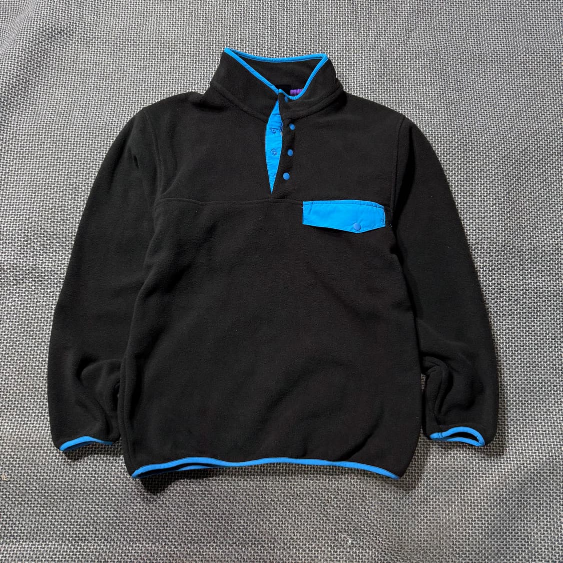 (새상품) 빈티지 아웃도어 플리스 스냅티 상품이미지1