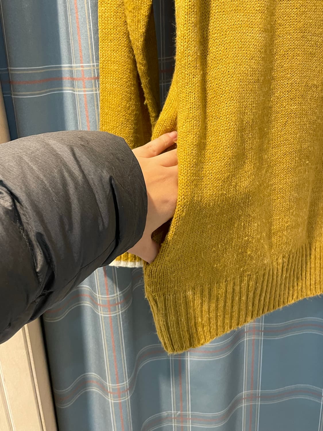 일본빈티지 키치 모리걸 후드니트 상품이미지5