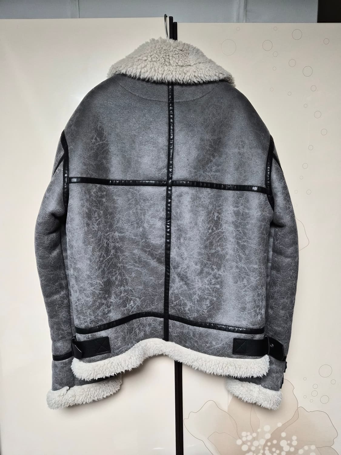 ZARA 여성 인조가죽 무스탕 자켓 S size 상품이미지2