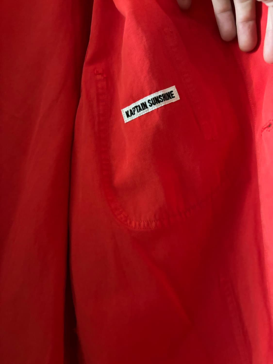 캡틴선샤인 코튼 린넨 커버올 급처 마지막 가격 38사이즈 상품이미지2