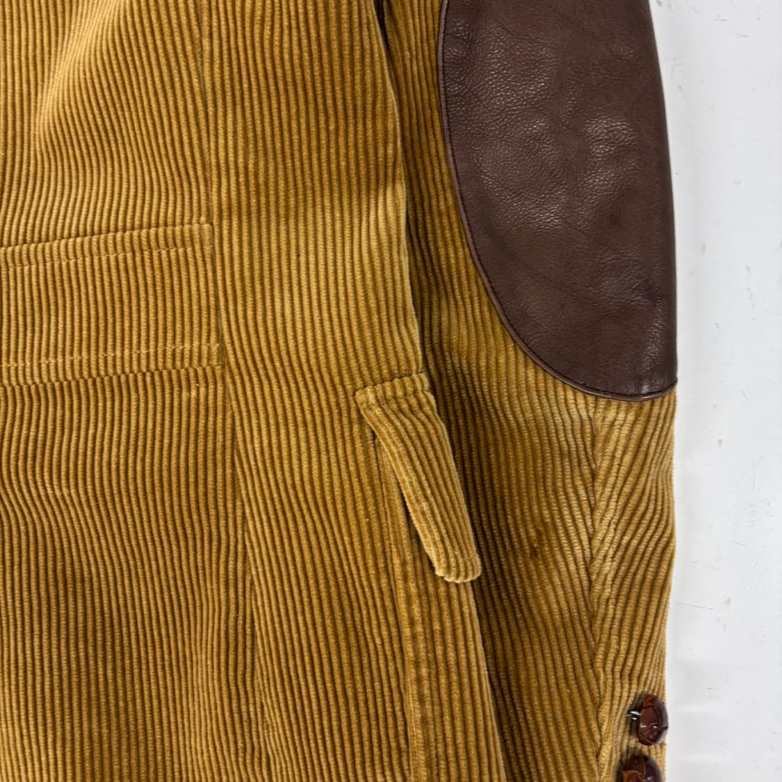 폴로 코듀로이 레더 패치 블레이저 자켓 상품이미지5