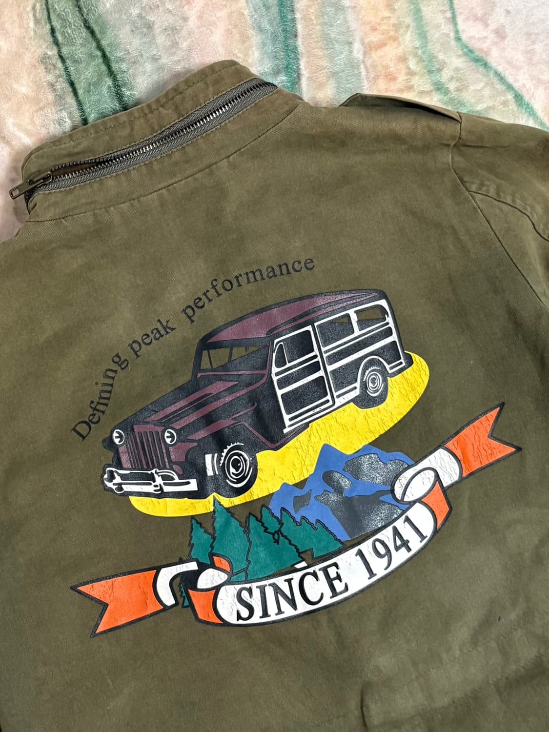 빈티지 밀리터리 필드 자켓 상품이미지6