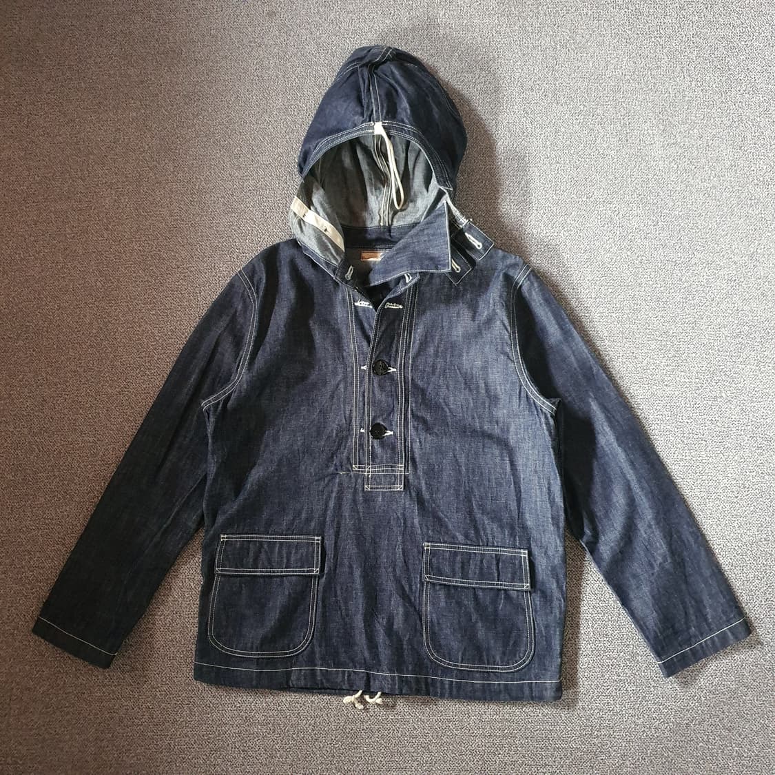 리얼맥코이 U.S. Navy Denim Parka 상품이미지1