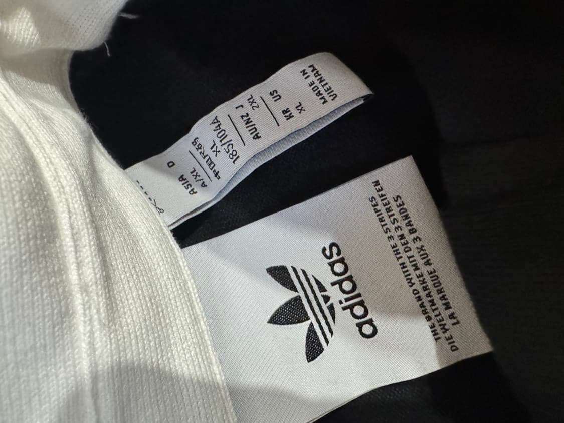 아디다스 3선 럭비 긴팔 티셔츠 2XL 상품이미지2