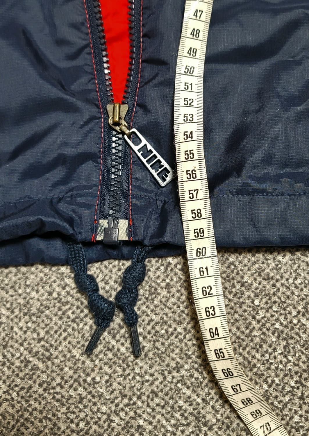 나이키 바람막이 자켓 M 레드/네이비 상품이미지5