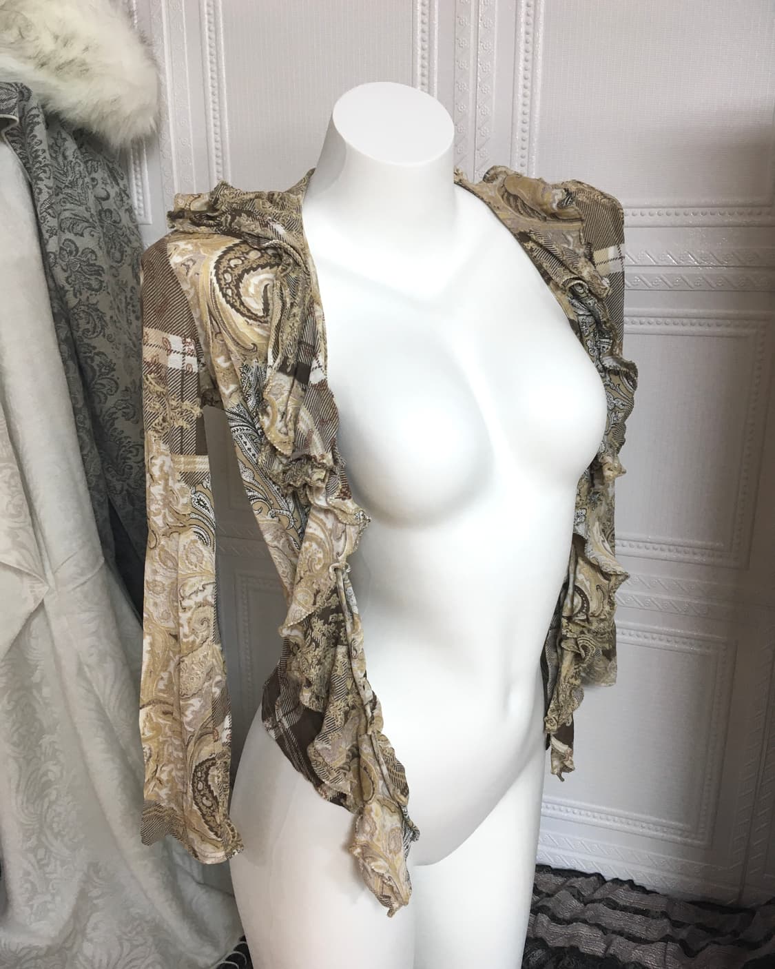 오리엔탈 블라우스 가디건  상품이미지4