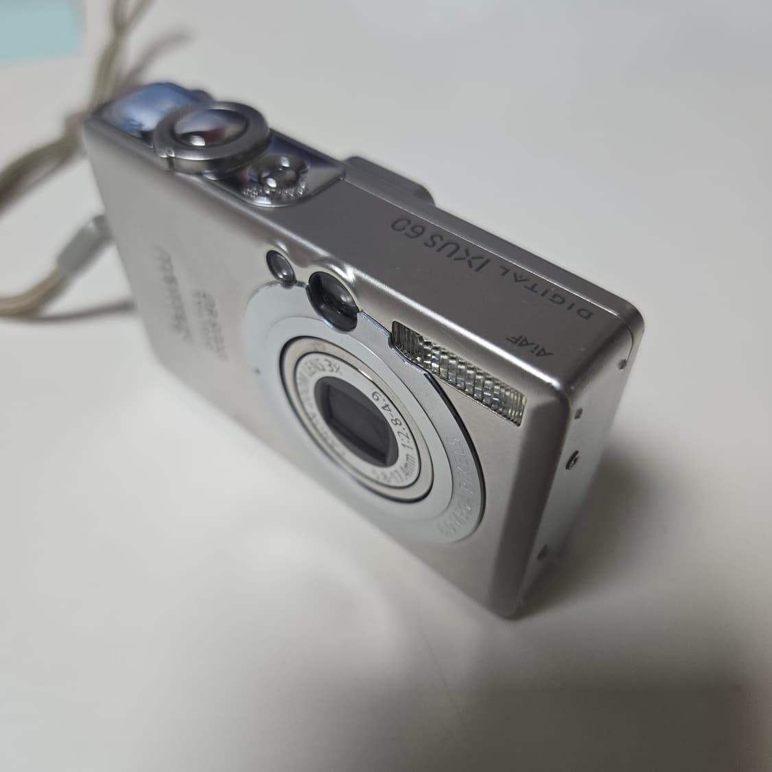 캐논 디지털 익서스 60 은색 카메라 상품이미지3