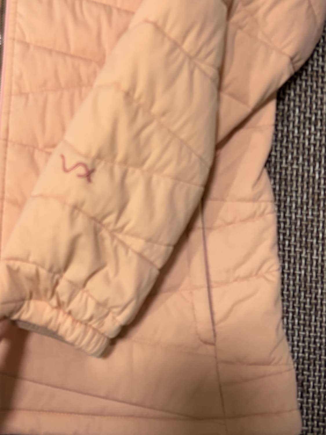 노스페이스 핑크 경량 자켓 상품이미지3