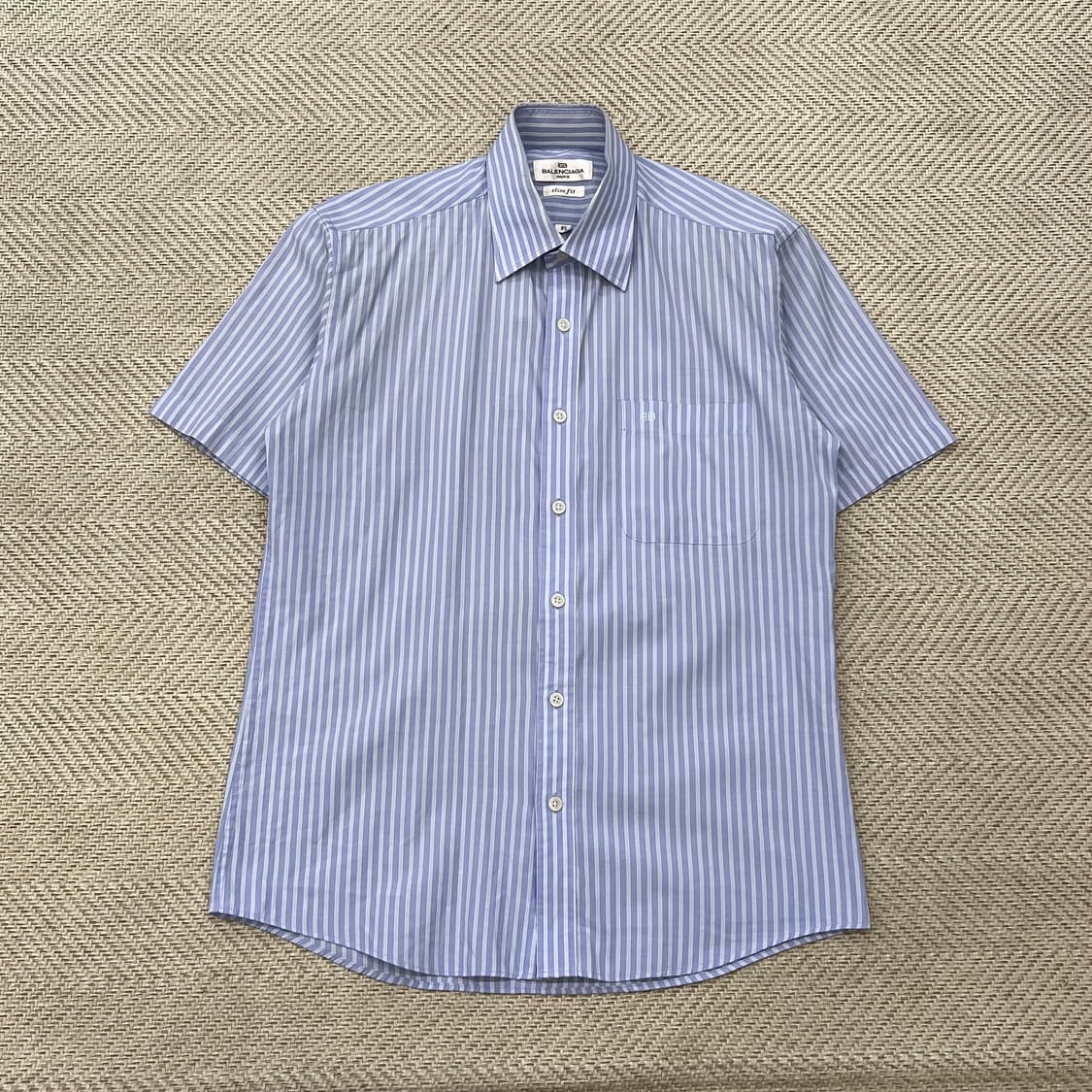 발렌시아가 스트라이프 하프 셔츠 r3512 상품이미지1