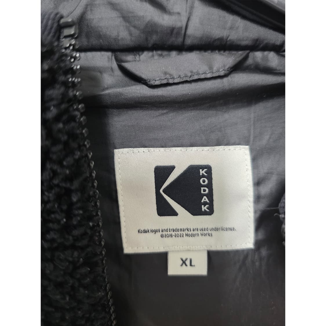 택포) 코닥 블랙 뽀글이 후리스 XL (105) 상품이미지2