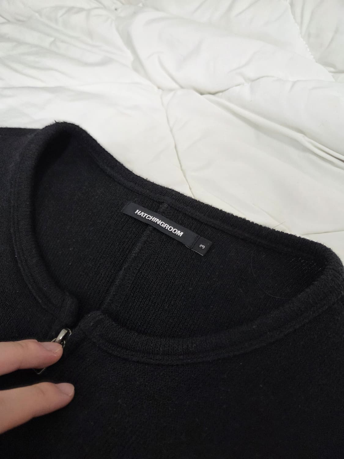 해칭룸 레이어 가디건 상품이미지2