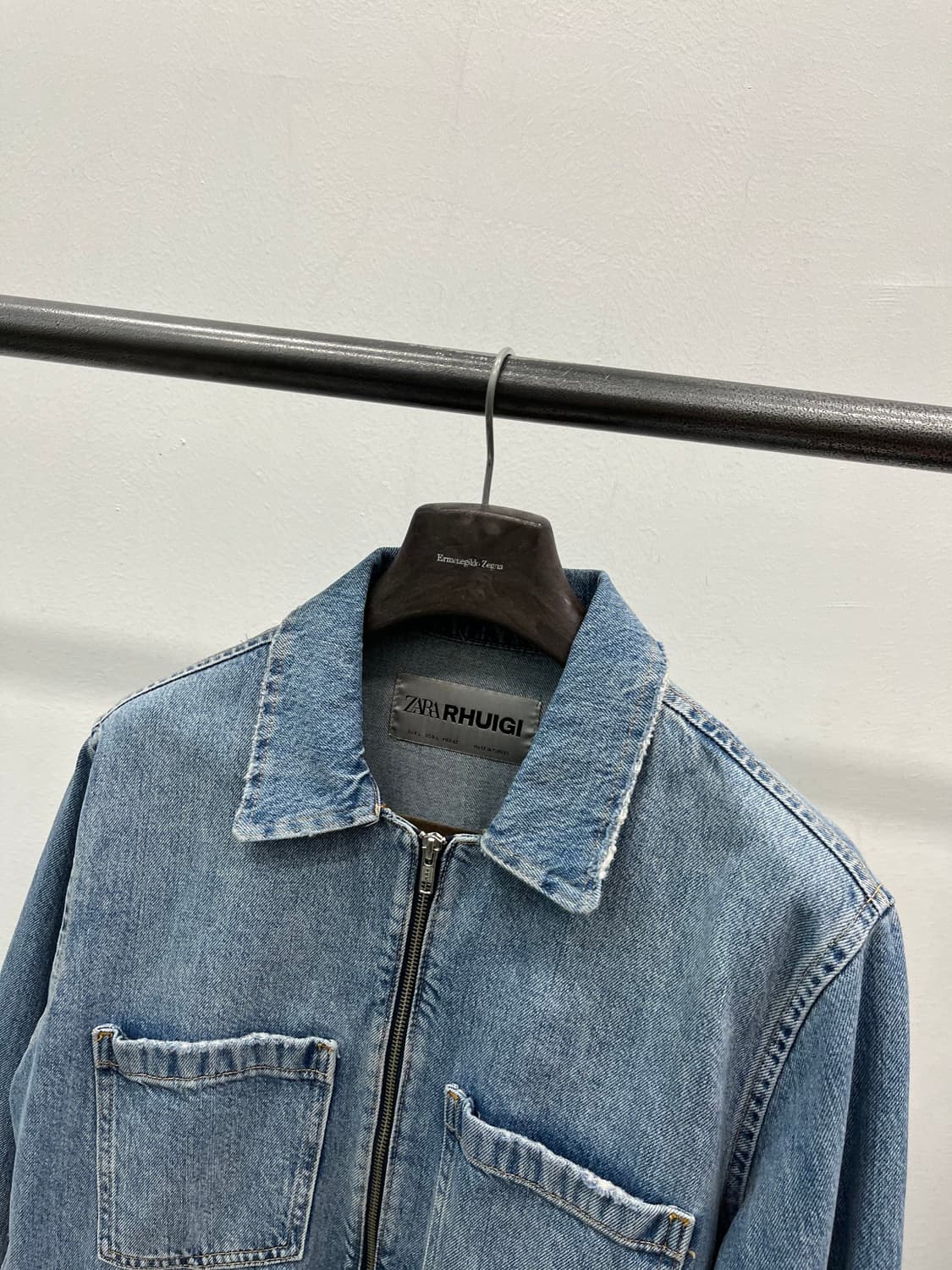 100) ZARA RHUIGI 콜라보 데님자켓  상품이미지5
