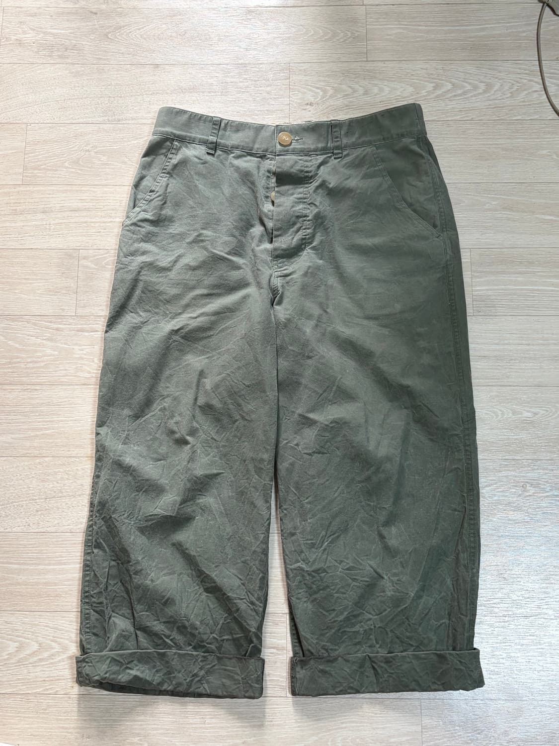 Miner’s waxed pants (mint) 2 상품이미지3