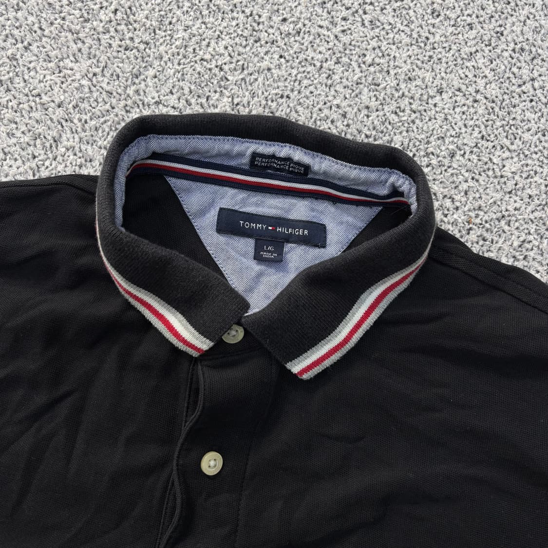 L 타미힐피거 카라 반팔티 폴로셔츠 0304J 상품이미지2