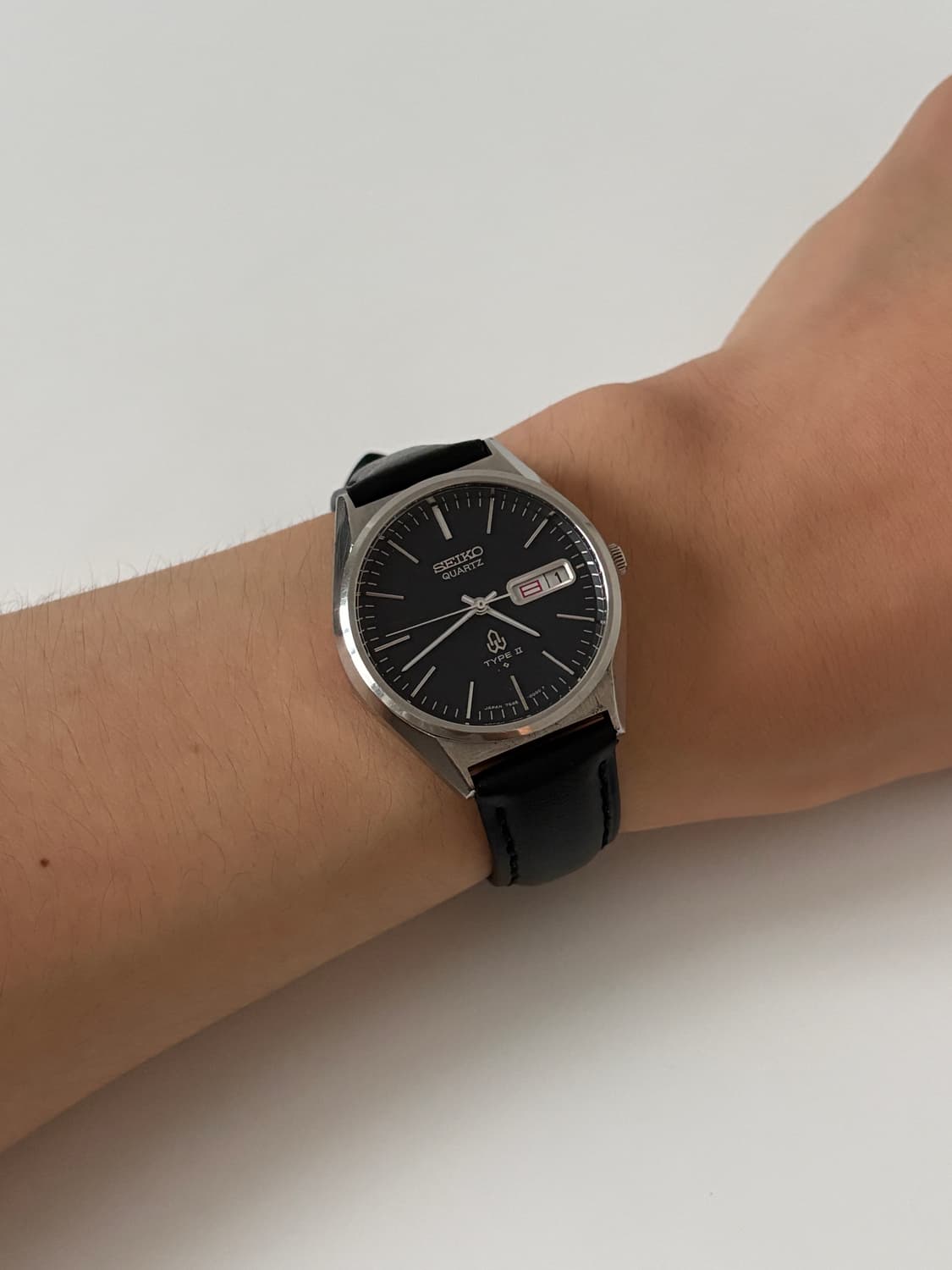 1970s TYPE2 Navy Dial Silver Quartz 상품이미지8