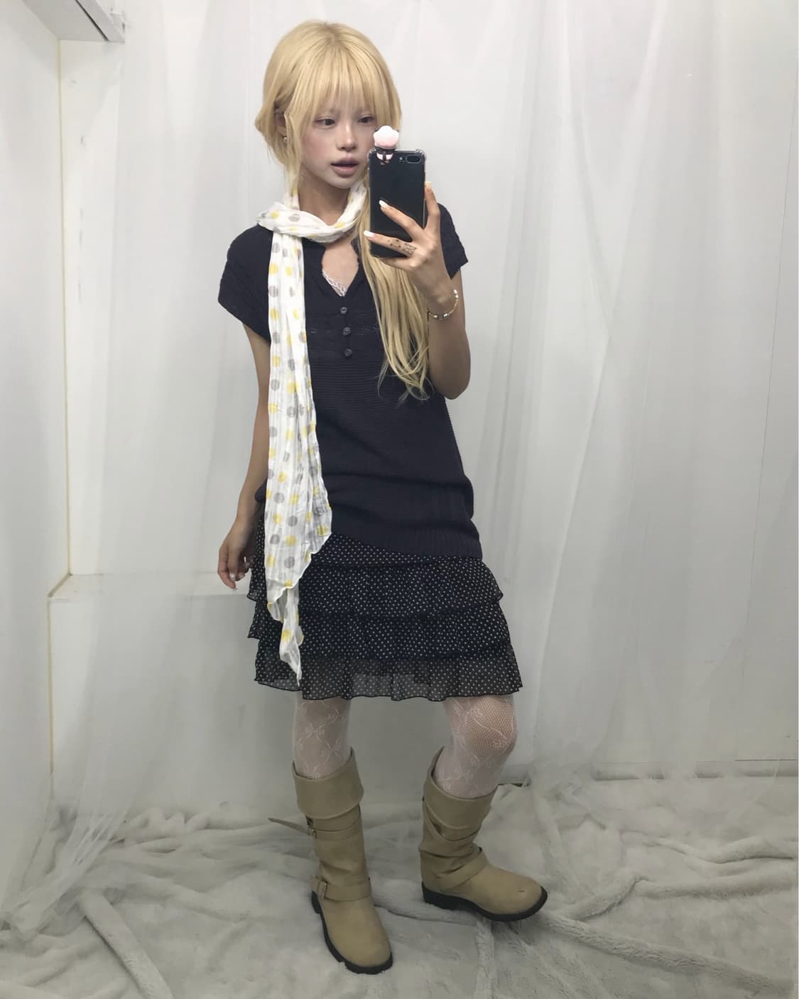 𝜗𝜚퍼플 도트 러블리 코디 set 𝜗𝜚  상품이미지2