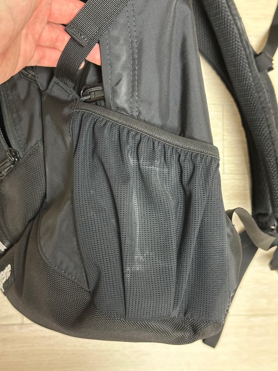 슈프림 백팩 블랙(22FW) 상품이미지6