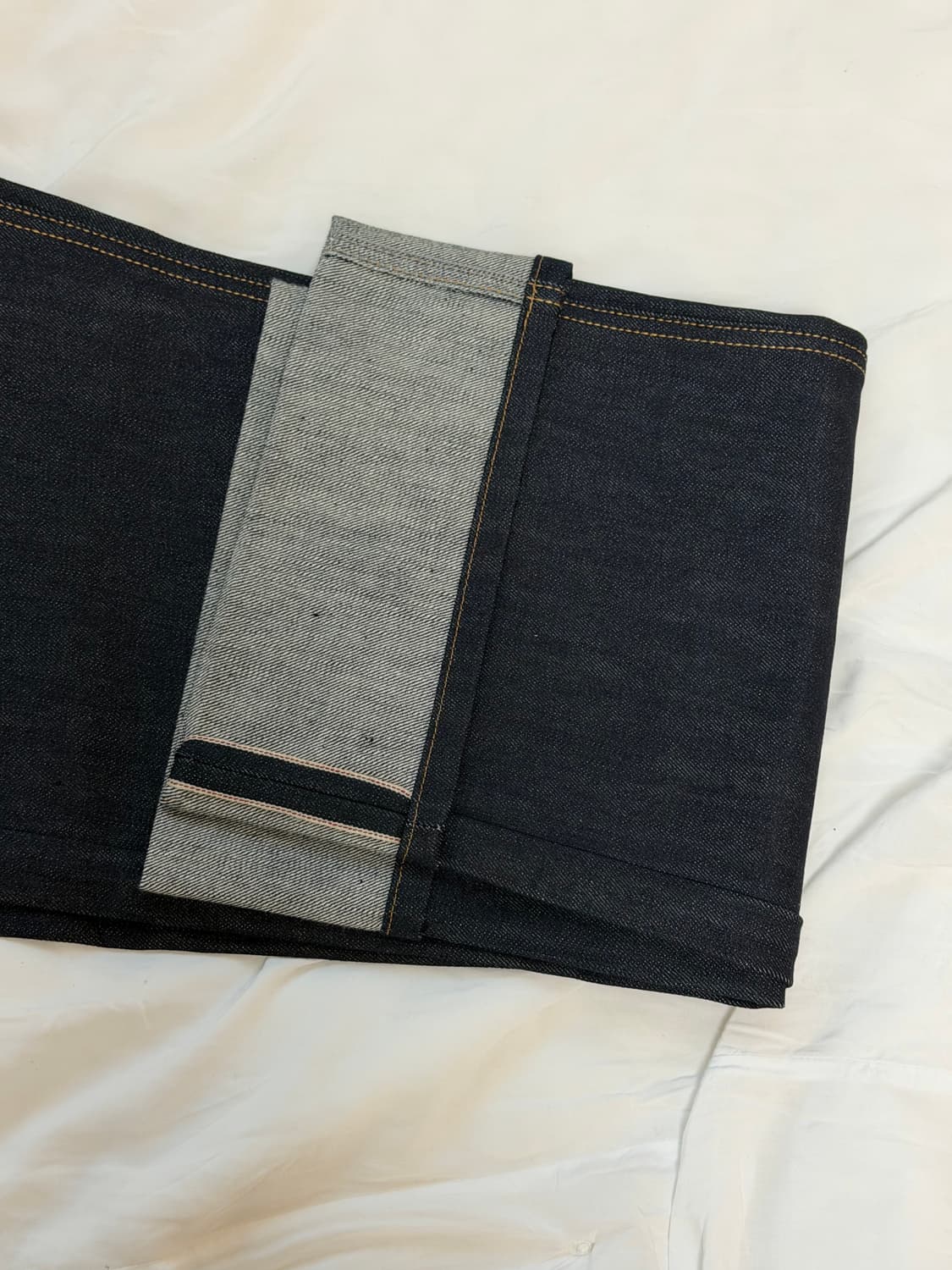 [미 시착 새 상품] 틸아이다이 셀비지 생지데님 s 상품이미지2