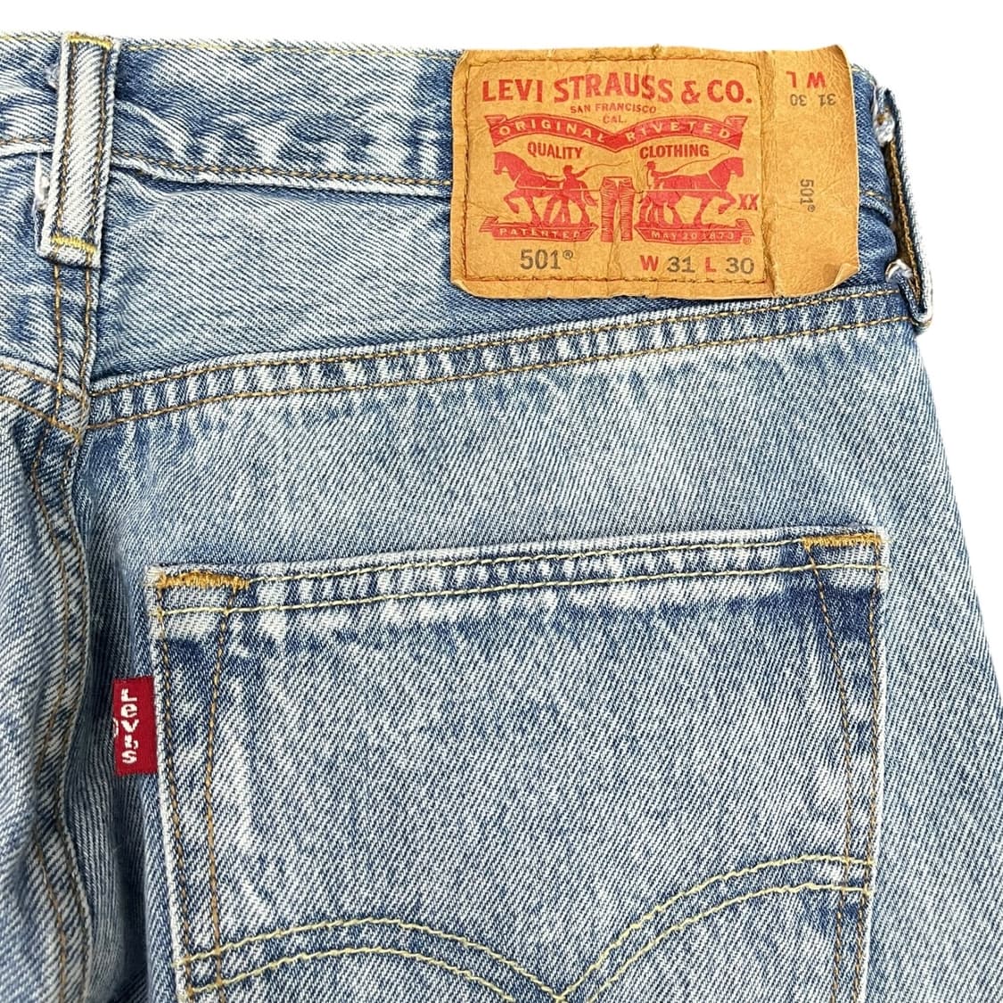 리바이스 501 연청 상품이미지4