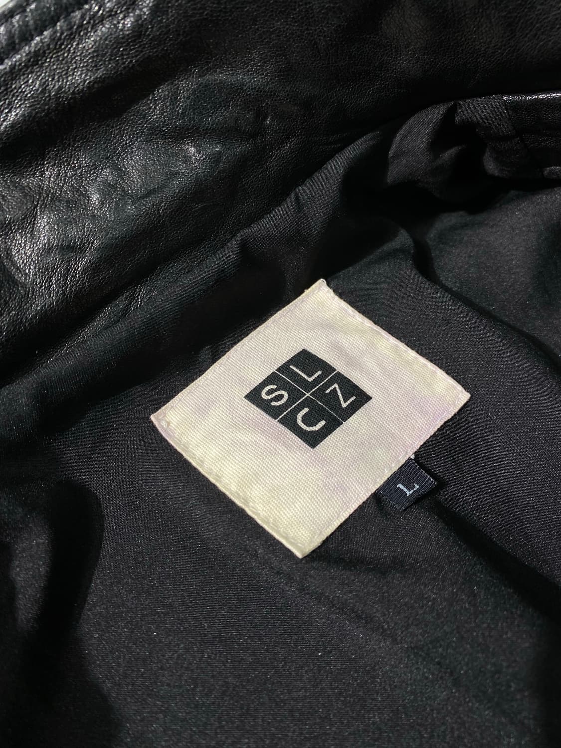 [M] SLCZ 빈티지 양가죽 더블집업 라이더 자켓 상품이미지8