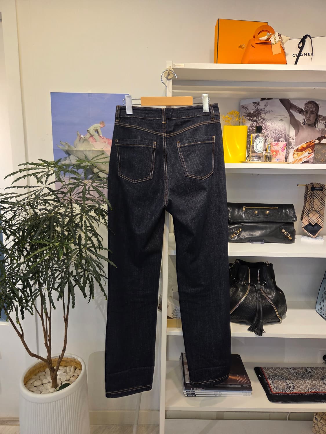 쥬시쥬디 인디고 진 청바지 상품이미지6