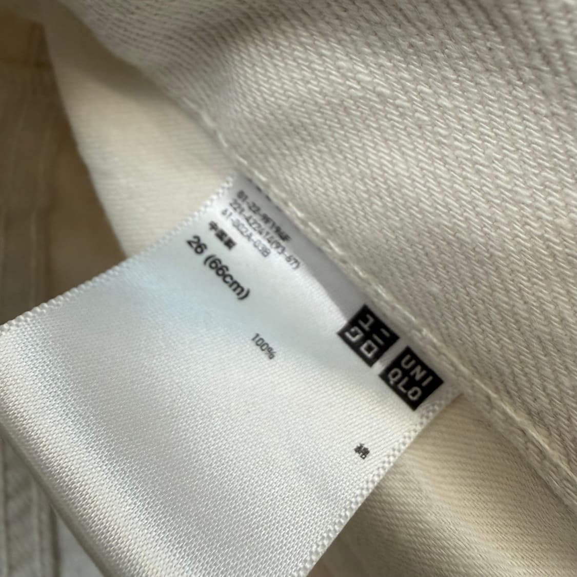 uniqlo u 유니클로u 우먼스 와이드 데님 26 상품이미지3