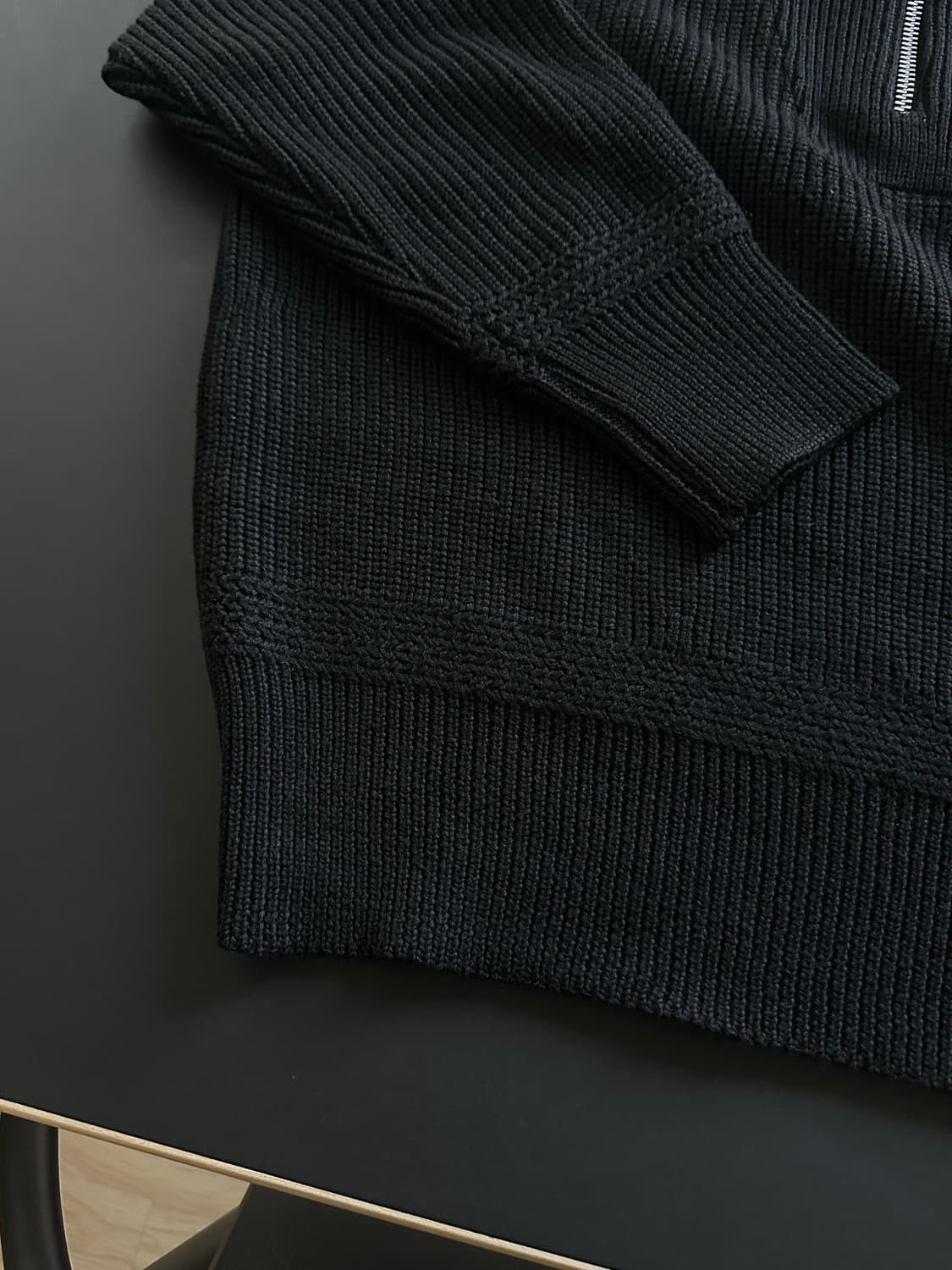 헤리티지 플로스 니트 반집업 상품이미지7