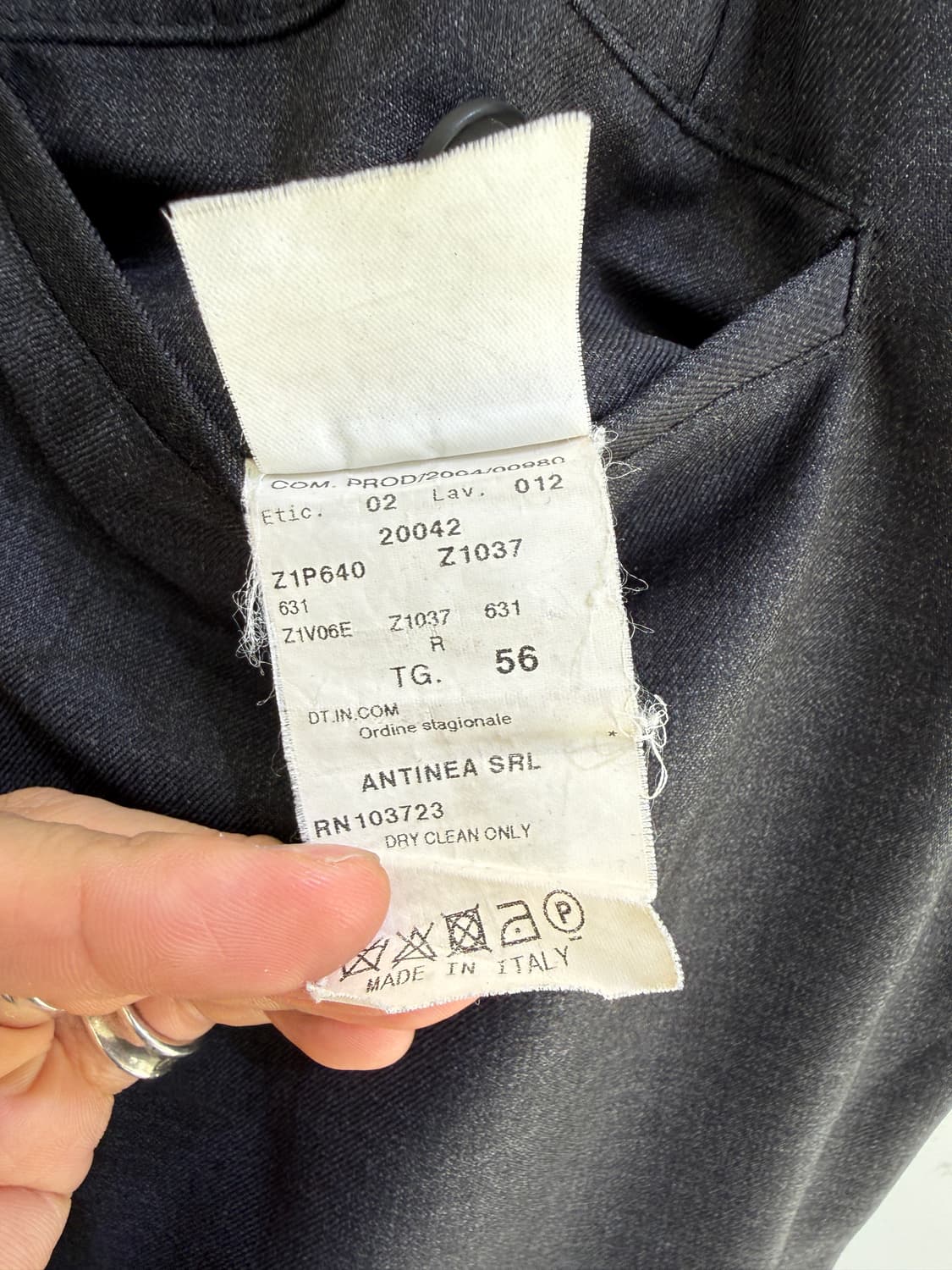 EMPORIO ARMANI (Made in Italy) 슬랙스  상품이미지7