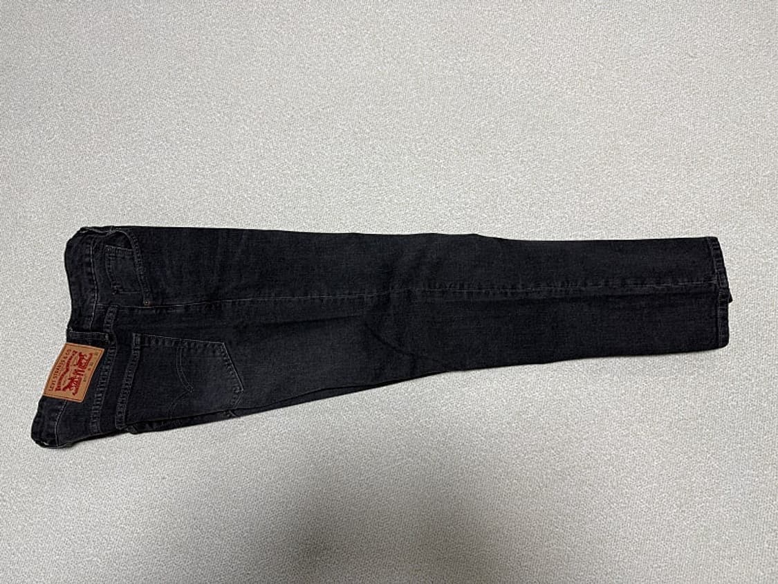 리바이스 511 블랙진 스판 청바지 남성용 32인치 상품이미지1