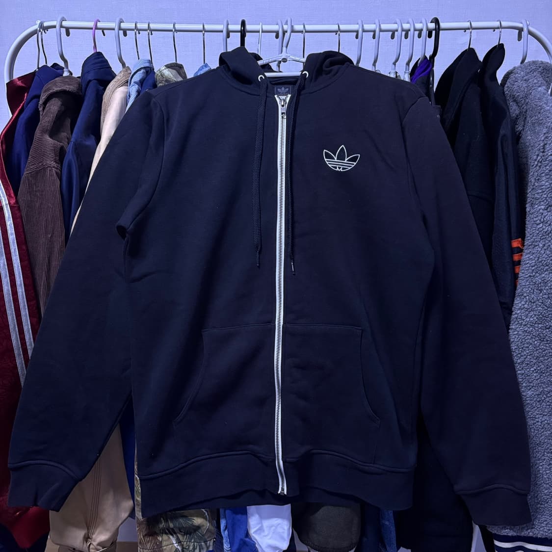 아디다스 파이어버드 검정 후드집업 95 상품이미지1