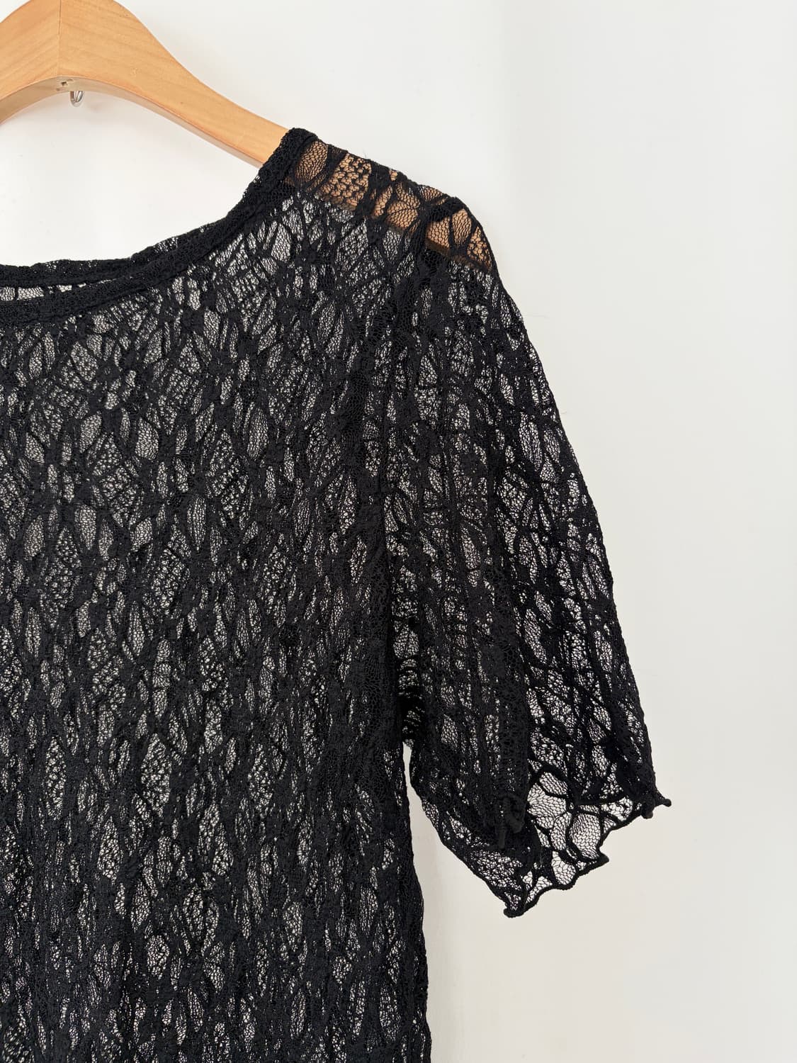 LUTIQUE see through lace top   상품이미지2