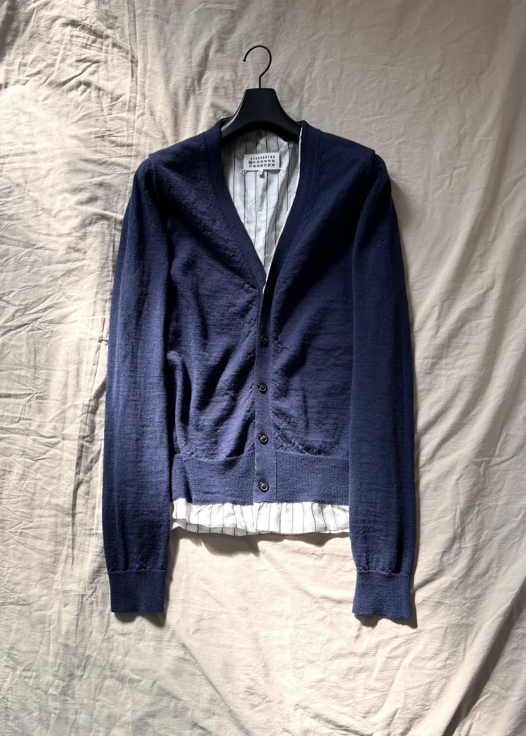 마르지엘라 디스트레스드 울 가디건 상품이미지1