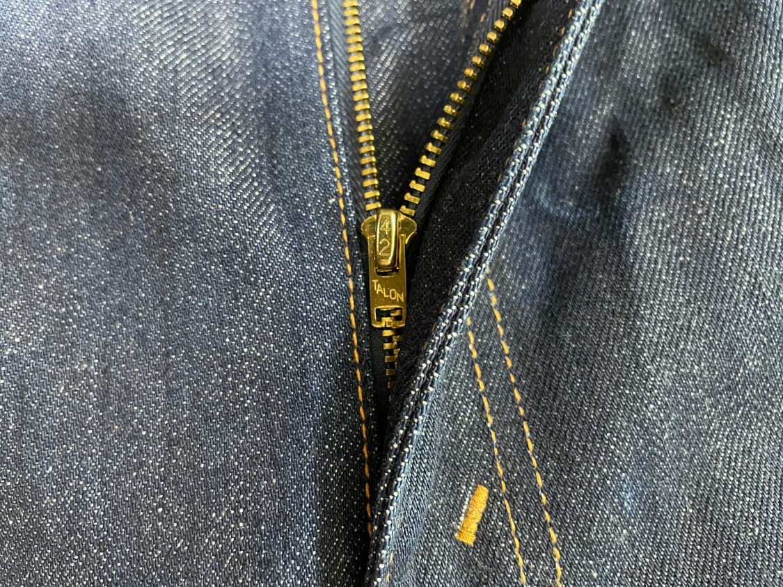 30) 60's 복각 리바이스 LVC 606 리지드 데님팬츠(민트급) 상품이미지7