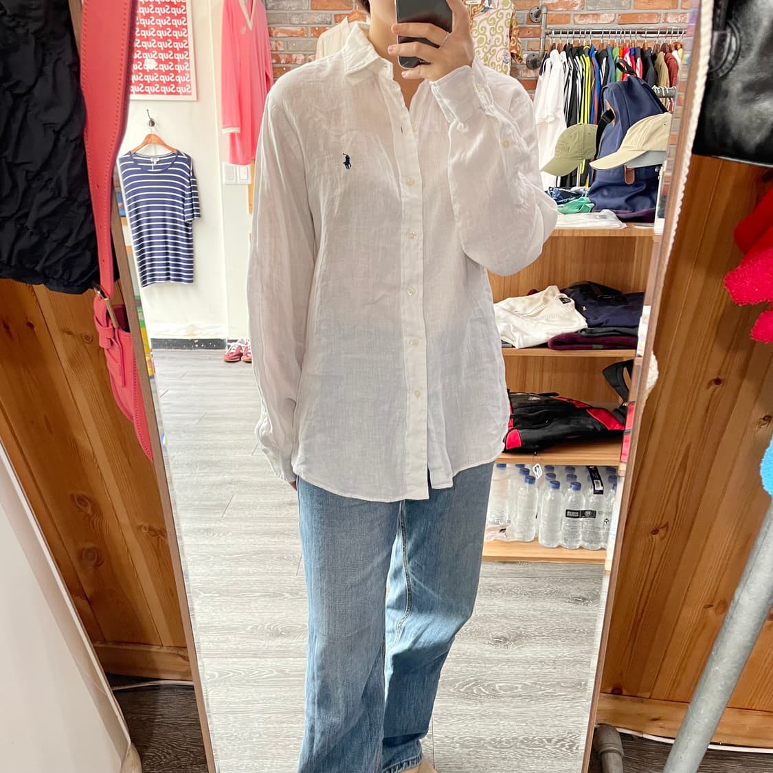 폴로랄프로렌 리넨셔츠 상품이미지4