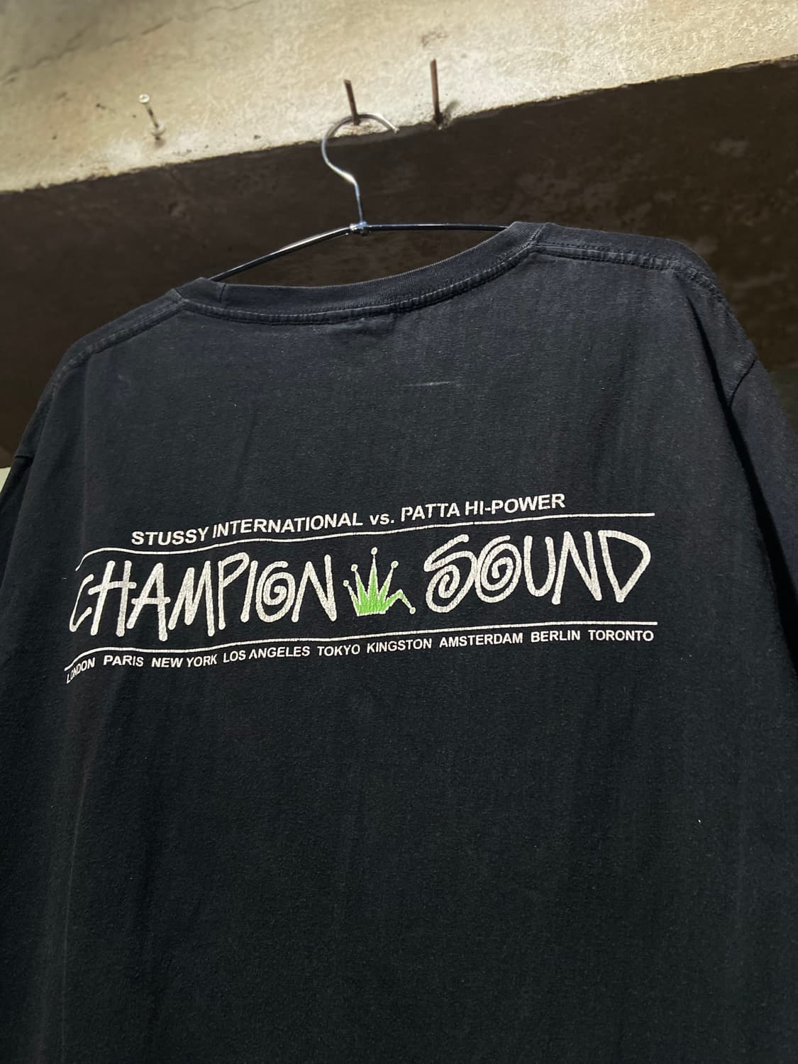 2019 Stussy x Patta 스투시 x 파타 협업 티셔츠 상품이미지1