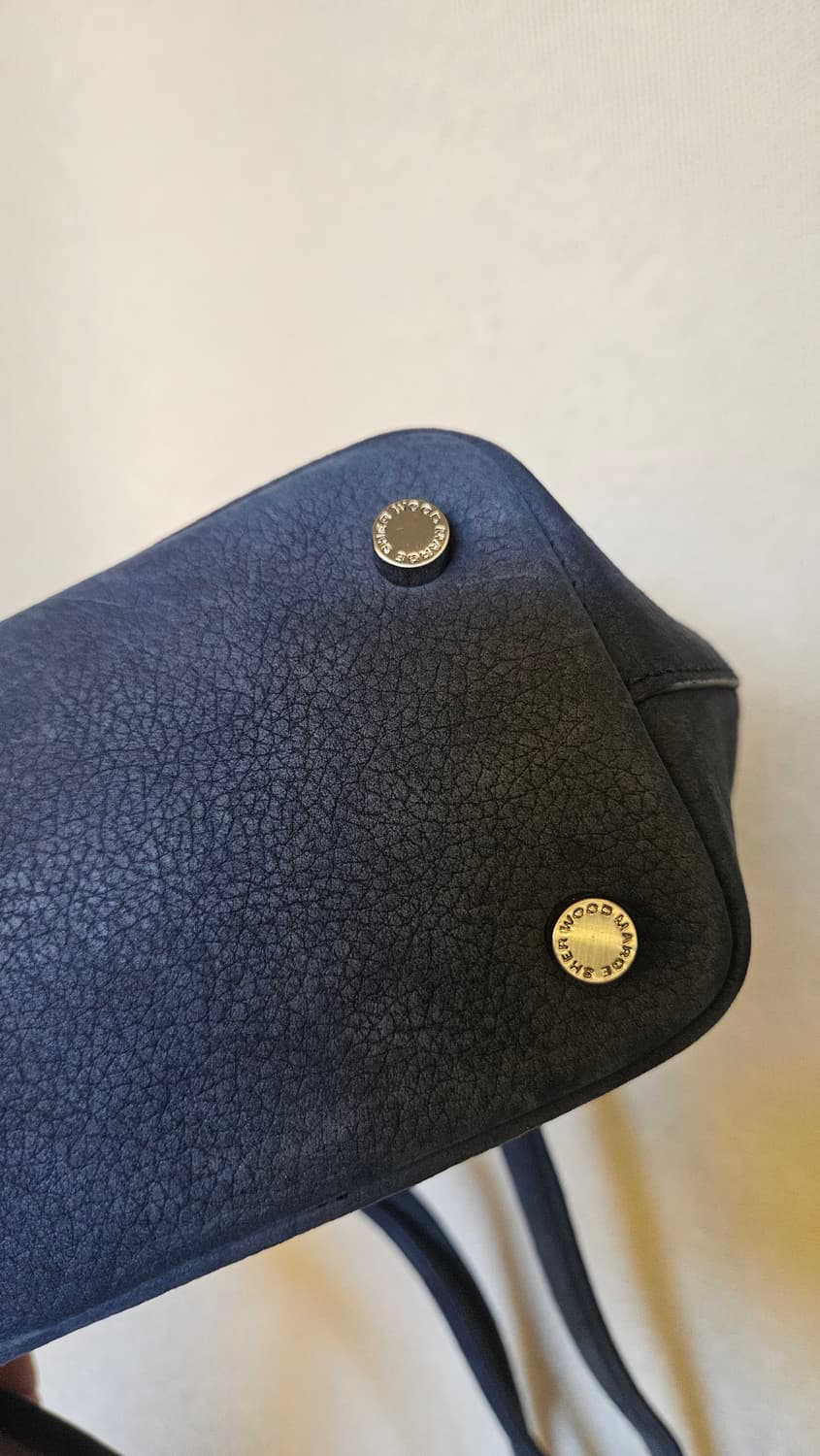 MARGE SHERWOOD 미니 네이비 토트백
 상품이미지6