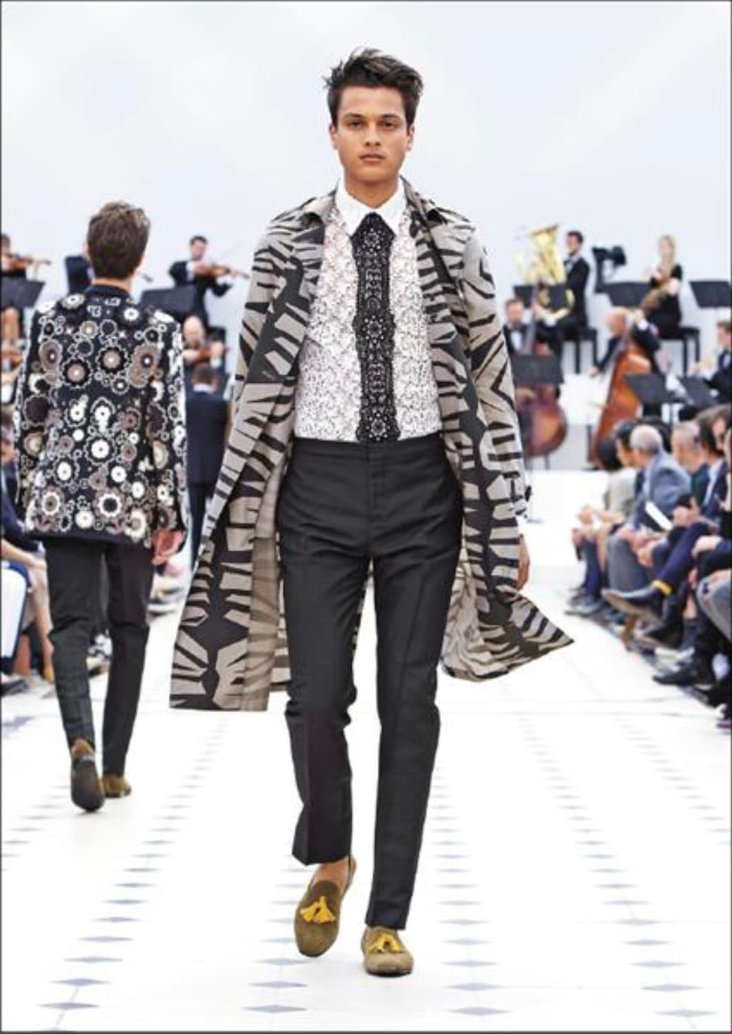 버버리프로섬 / 지브라 트렌치코트 / 50 상품이미지2