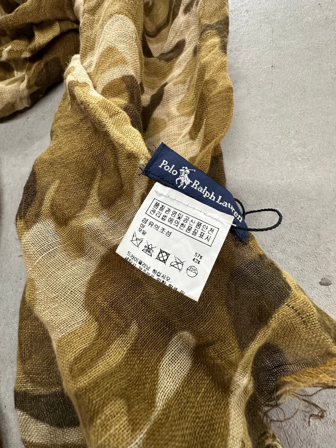 폴로 랄프로렌(Polo Ralph Lauren) 카모 머플러 상품이미지3