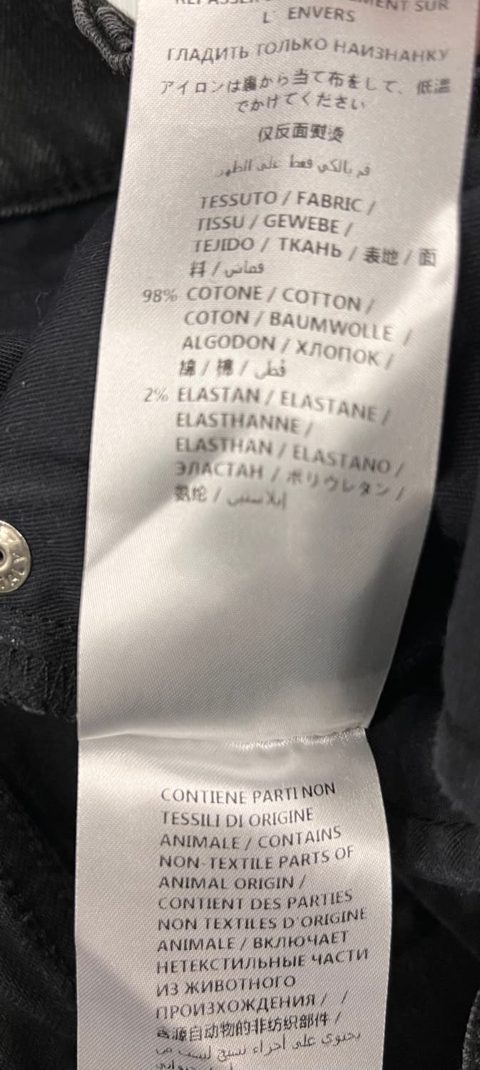 알렉산더 맥퀸 블랙 데님 팬츠 48 상품이미지8