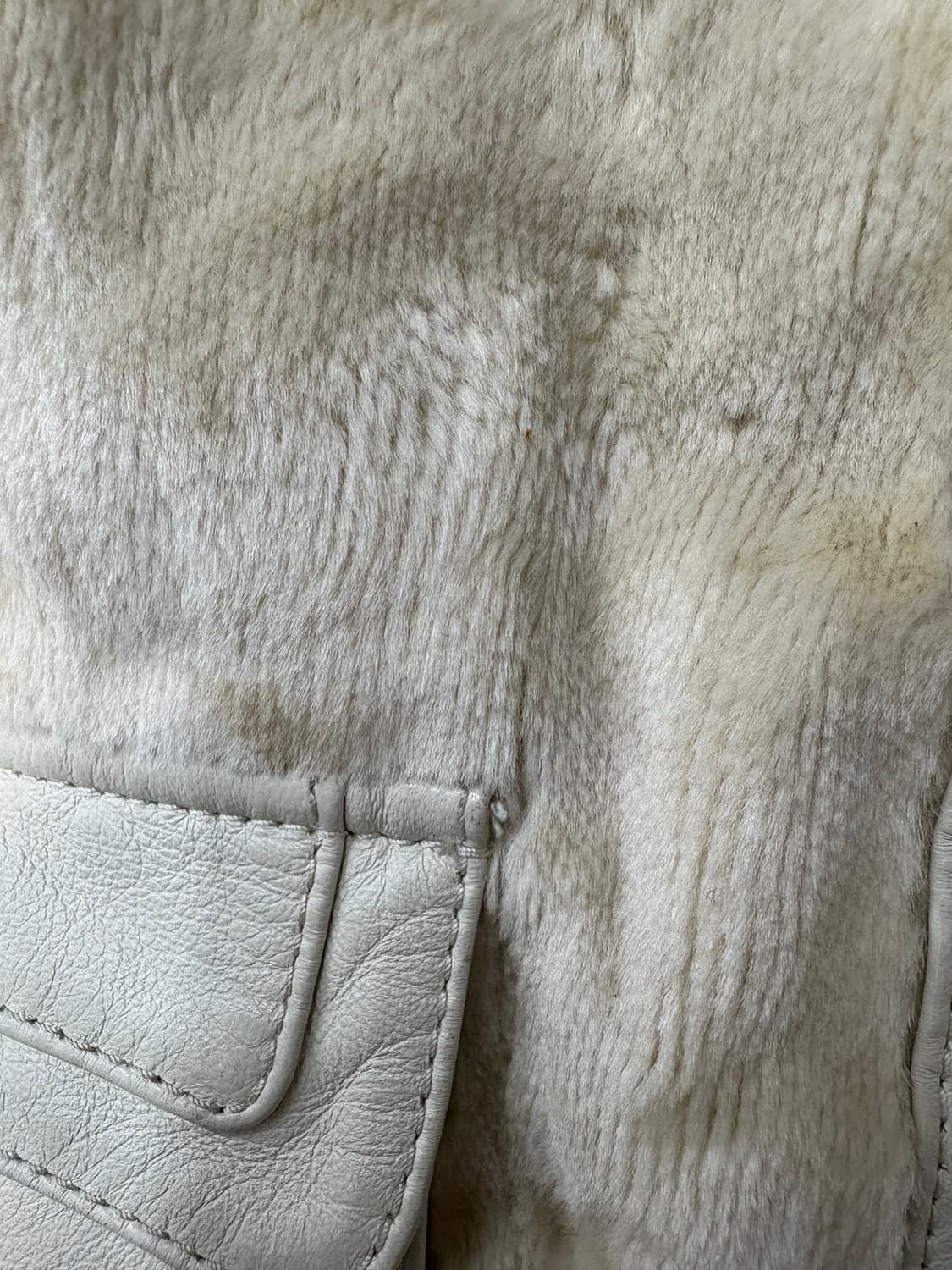 베네통 퍼 가죽디테일 자켓 A3321 상품이미지6