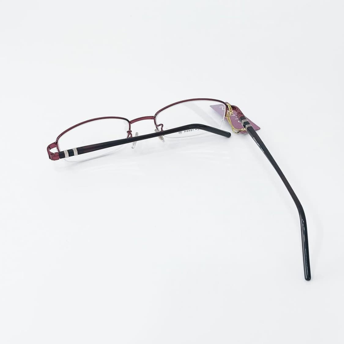 gallan 레드 반무테 데드스탁 빈티지안경 상품이미지3