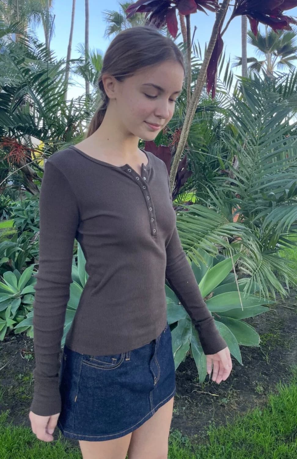 브랜디멜빌 AHERN TOP (오트밀) 상품이미지1