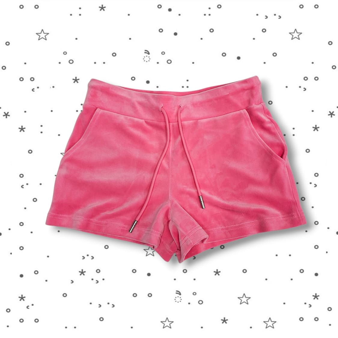 JUICY COUTURE 벨루어 핫핑크 숏팬츠 상품이미지3