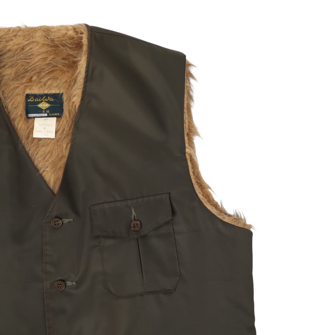 90s 다이와 라이너 카키 베스트 상품이미지4