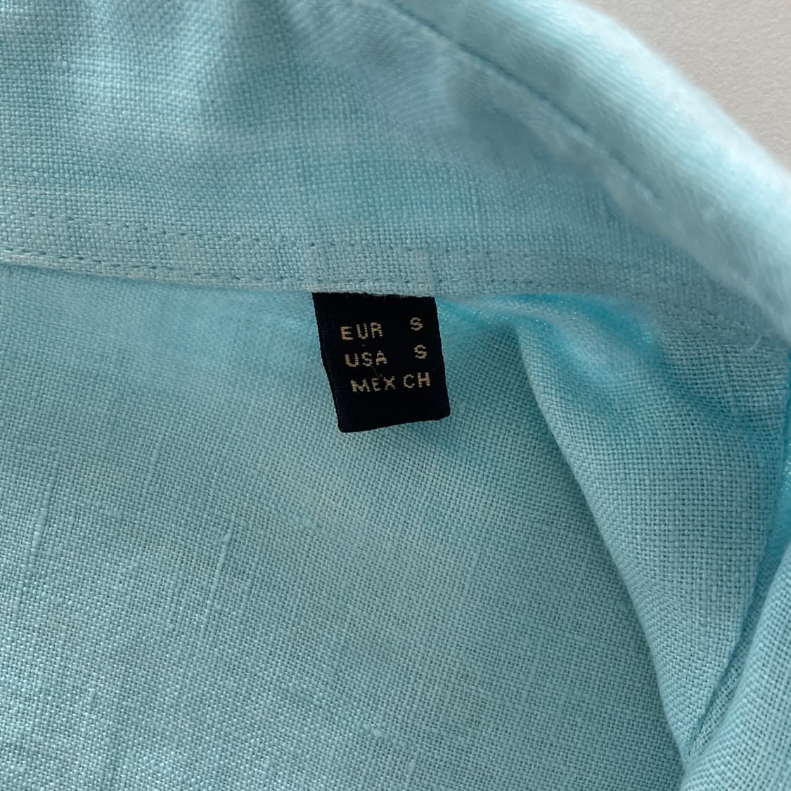 마시모두띠 하늘 린넨 셔츠 상품이미지9